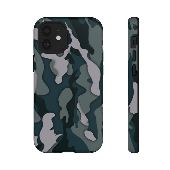 Dark Camo Tough Phone Case