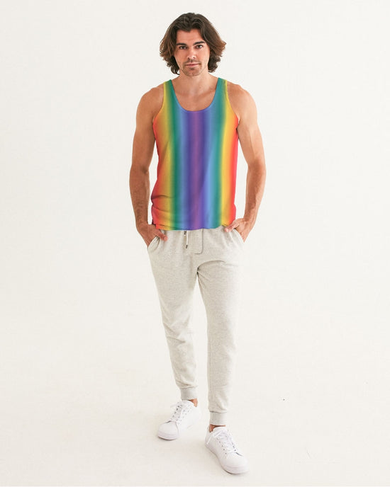 Rainbow Vertical Stripe Tank