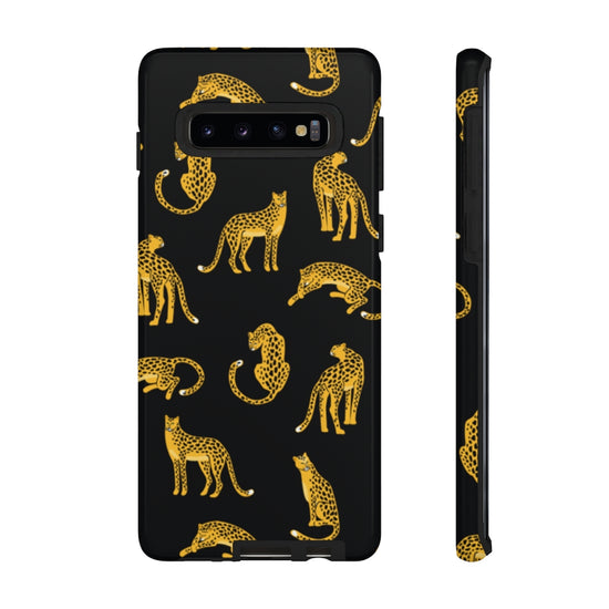Load image into Gallery viewer, Black Leopards Tough Phone Case
