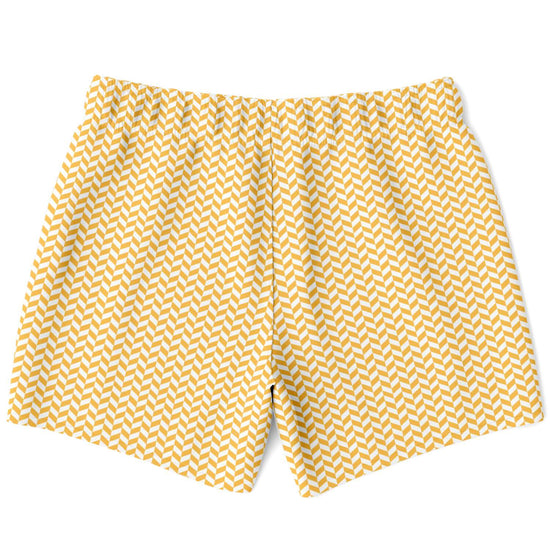 Mango Herringbone Swim Shorts