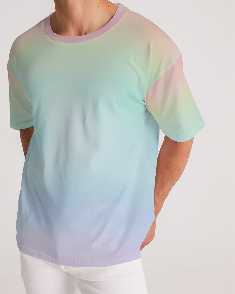 Soft Rainbow Oversized Heavyweight T Shirt