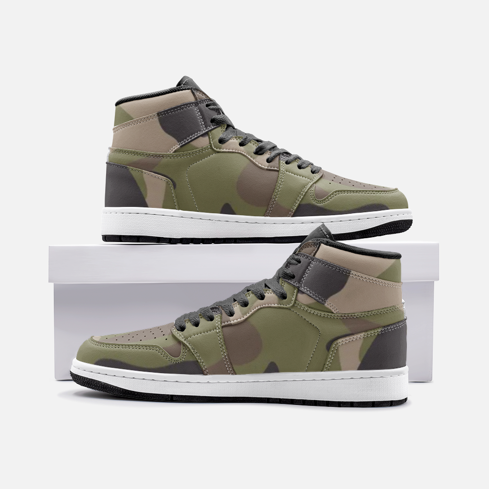 Load image into Gallery viewer, Woodland Camo Unisex Sneakers
