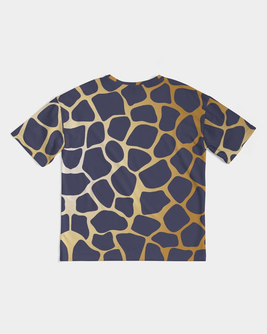 Load image into Gallery viewer, Regal Giraffe Men&amp;#39;s Premium Heavyweight T Shirt
