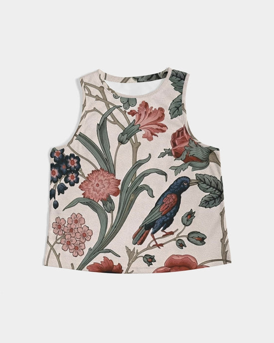 Bird on the Vine Women's Cropped Tank