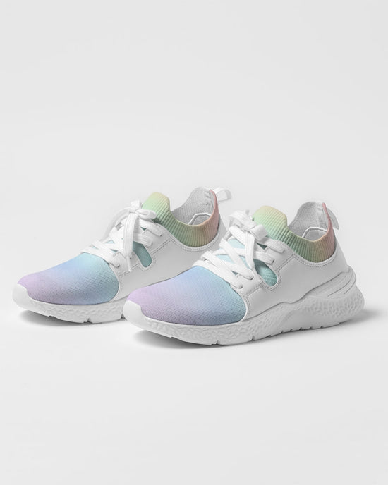 Soft Rainbow Men's Flyknit Sneaker