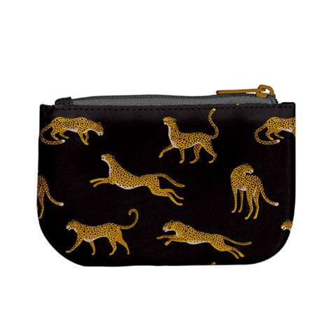 Jumping Leopards Coin Purse & Card Holder