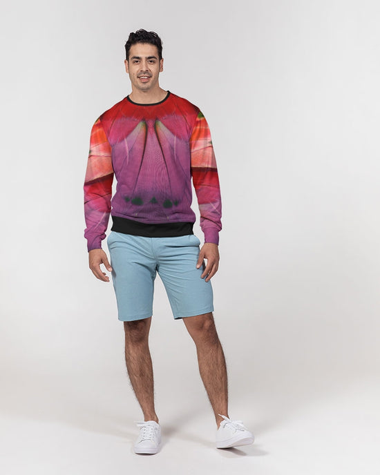 Load image into Gallery viewer, Feathered Grace Men&amp;#39;s French Terry Pullover Sweatshirt
