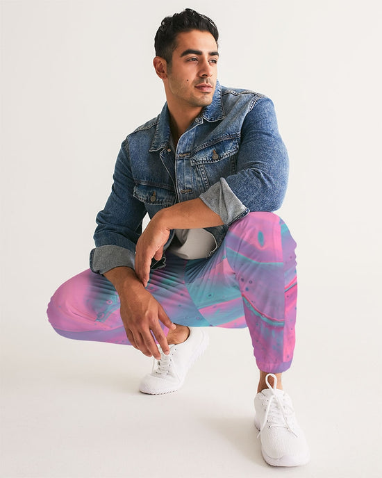 Marshmallow Marbled Men's Lightweight Track Pants