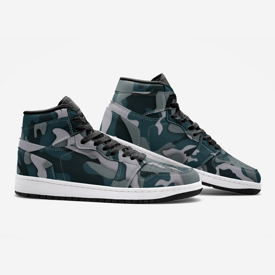 Green Camo Unisex Sneakers