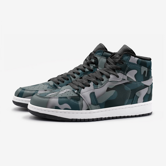 Green Camo Unisex Sneakers