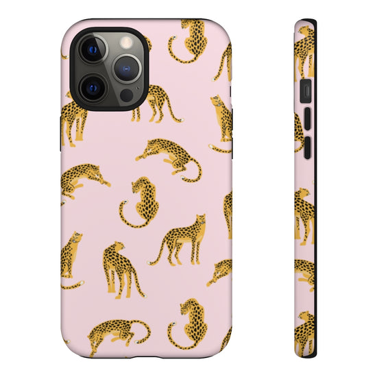 Pink Leopards Tough Phone Case