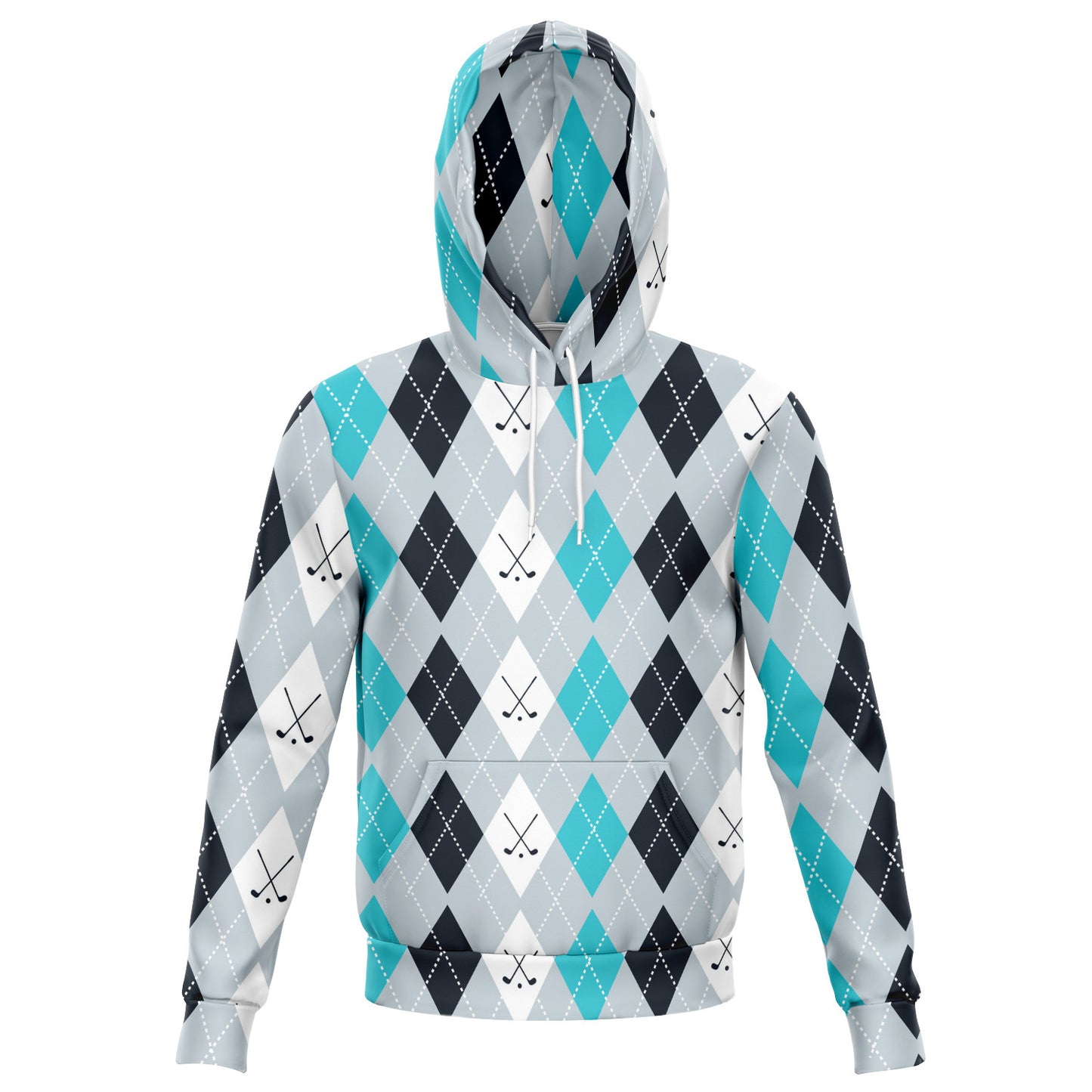 Vintage Golf Pattern Unisex Hoodie