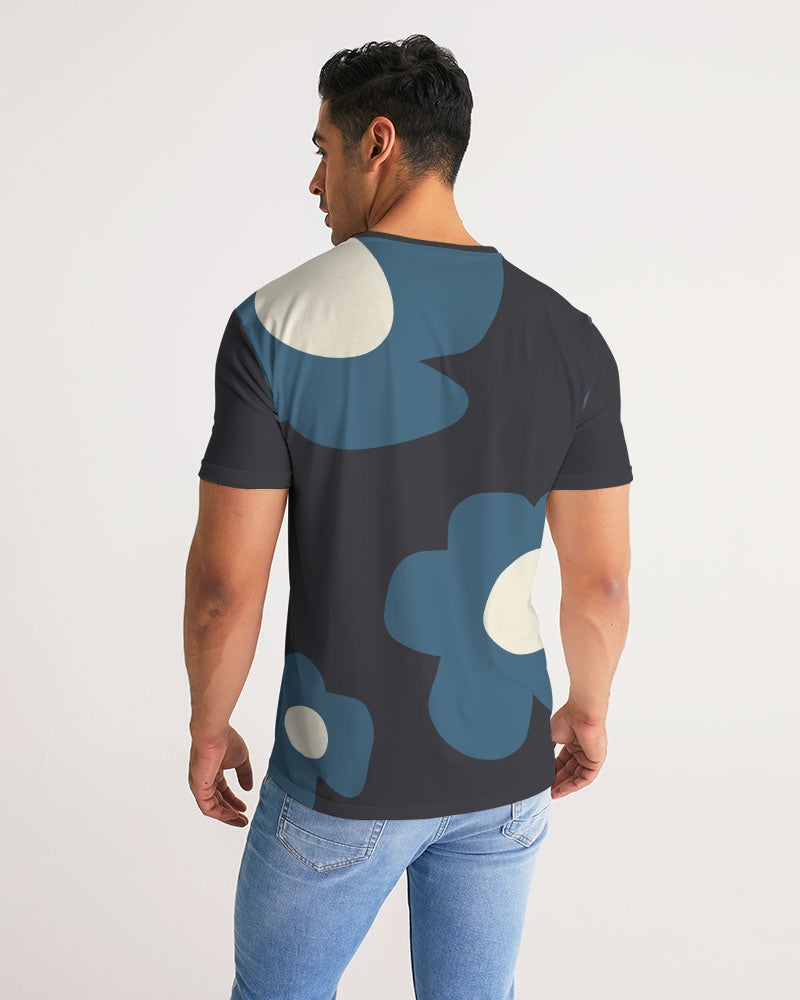 Abstract Flowers Men's T Shirt