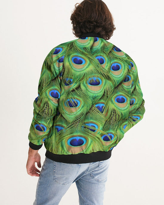 Stunning Peacock Men's Bomber Jacket