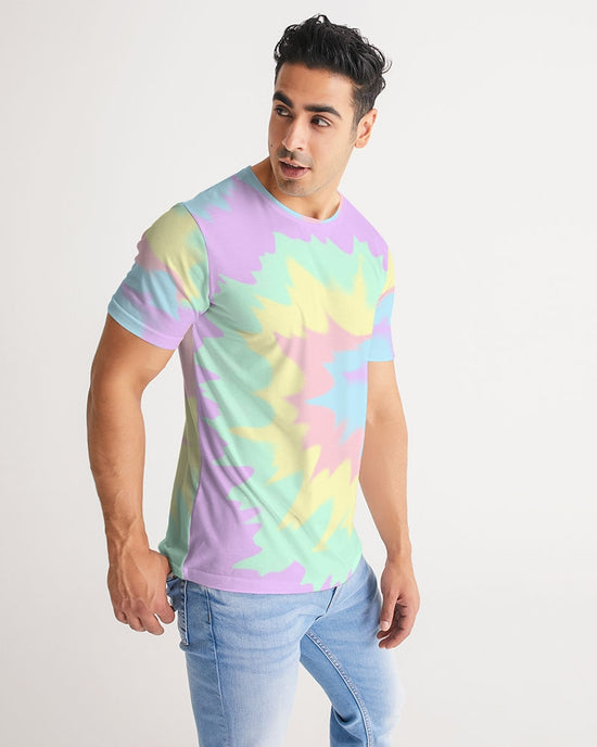 Pastel Smash Tie Dye Men's Tee