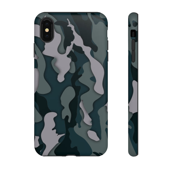 Dark Camo Tough Phone Case