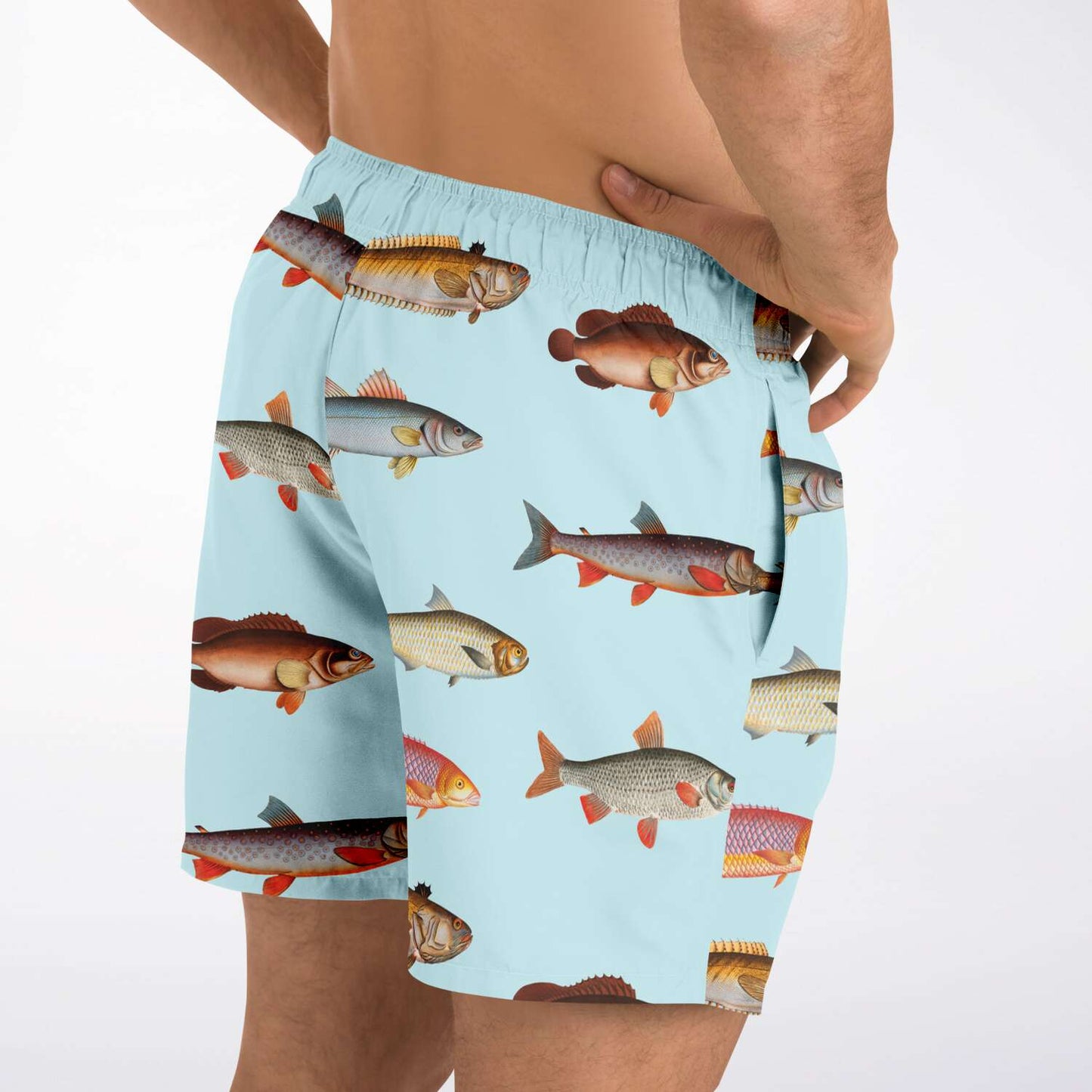 Load image into Gallery viewer, School of Fish Swim Shorts
