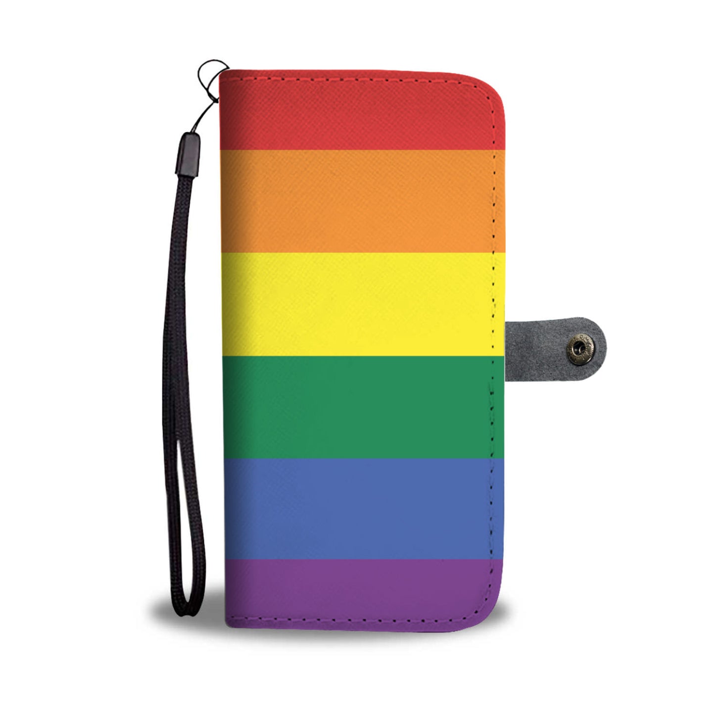LGBT Flag Phone Wallet Case