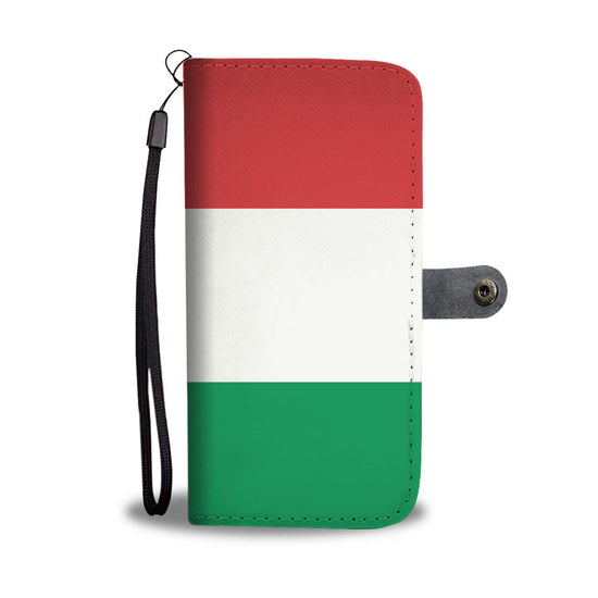 Italy Flag Phone Wallet Case