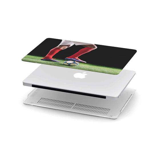Personalized Macbook Hard Shell Case - Soccer / Football