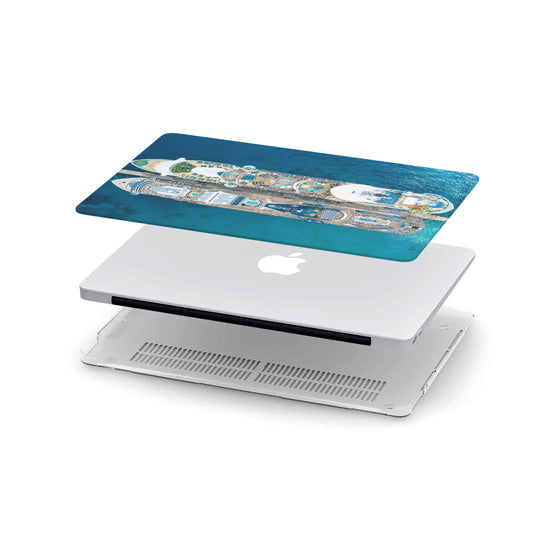 Personalized Macbook Hard Shell Case - Cruise Ships