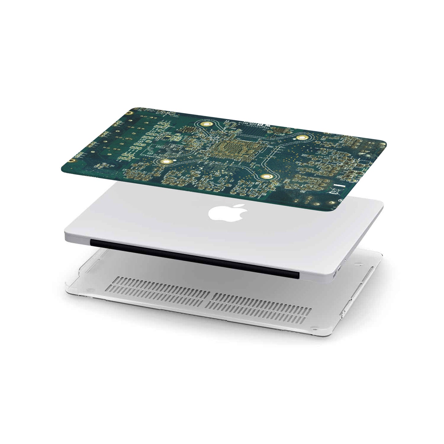 Macbook Hard Shell Case - Circuit Board