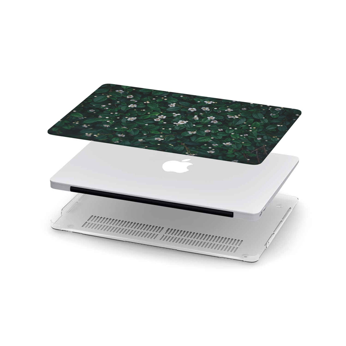 Load image into Gallery viewer, Macbook Hard Shell Case - Little White Flowers
