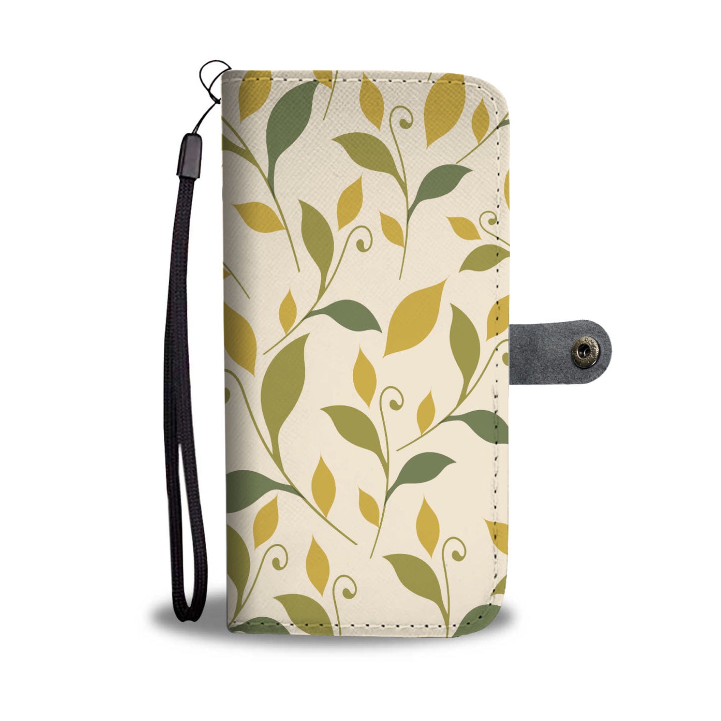 Floral & Butter Phone Wallet Case