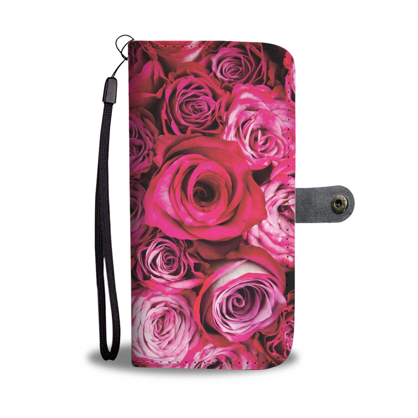 Red Rose Passion Phone Wallet Case