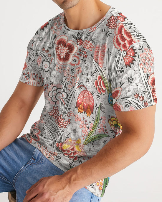 Blood Orange Floral Men's Tee