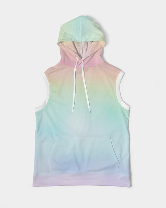 Soft Rainbow Premium Heavyweight Sleeveless Hoodie