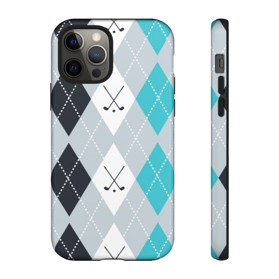 Vintage Golf Pattern Tough Phone Case