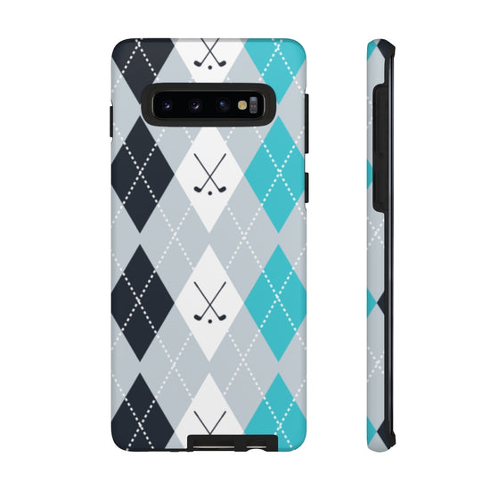 Vintage Golf Pattern Tough Phone Case