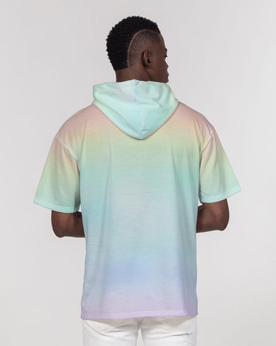 Soft Rainbow Premium Heavyweight Short Sleeve Hoodie