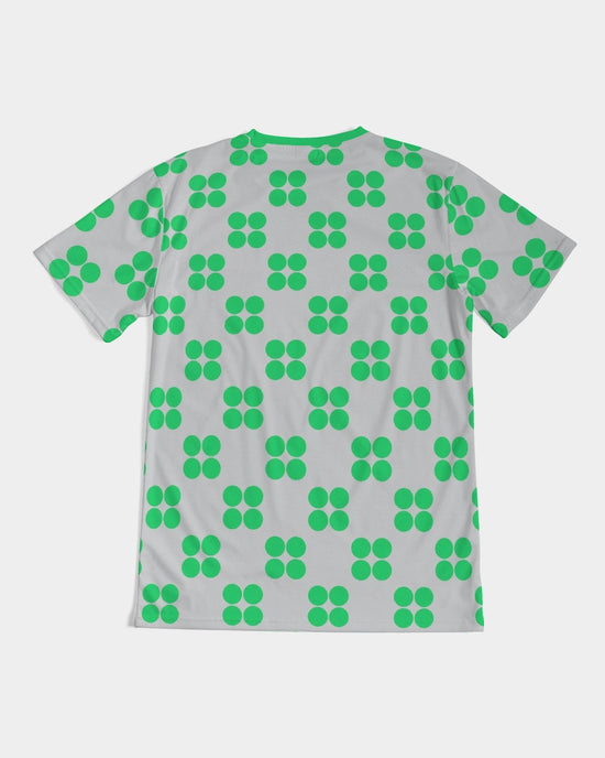 Contemporary Green Dots Men's Tee