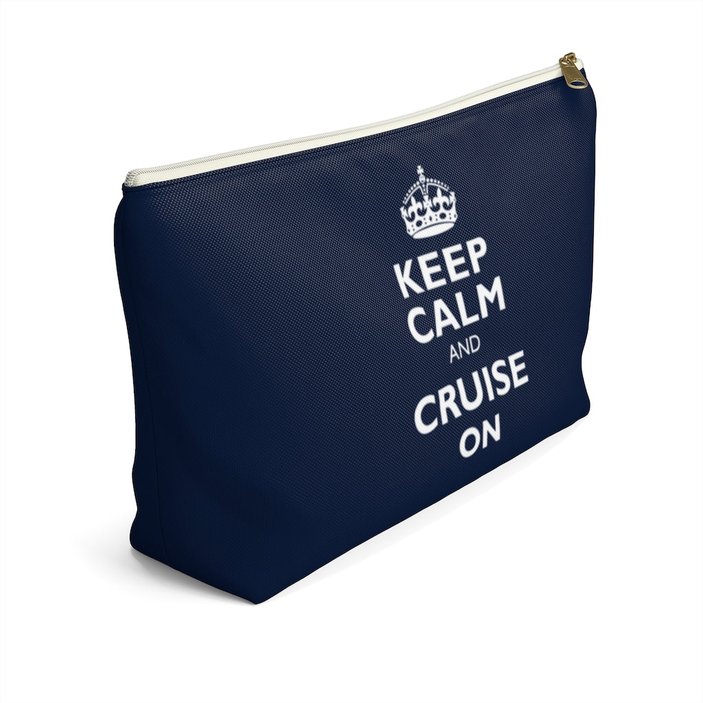 Keep Calm & Cruise On Accessory Pouch