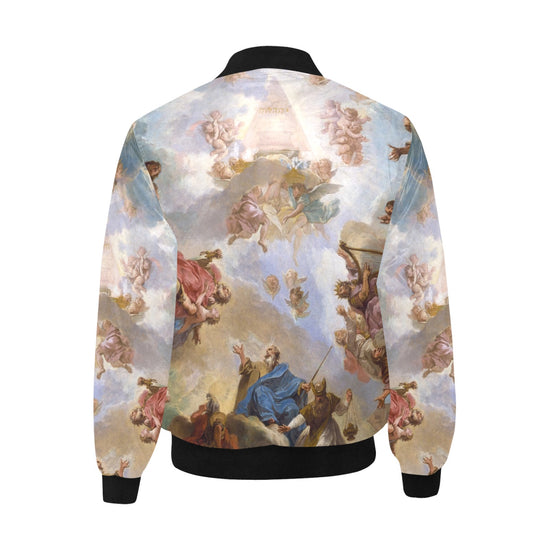 Adoration Biblical Unisex Quilted Bomber Jacket