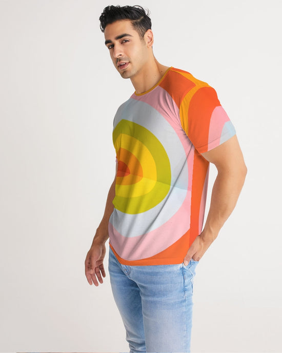 Orange Vortex Men's Tee