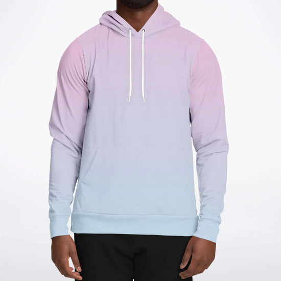 Load image into Gallery viewer, Pink Blue Color Fade Unisex Hoodie
