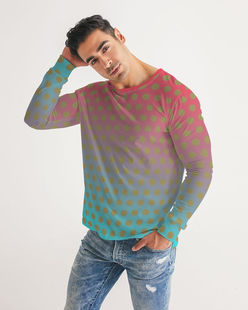 Heaven to Hell Polkadot Men's Long Sleeve Tee