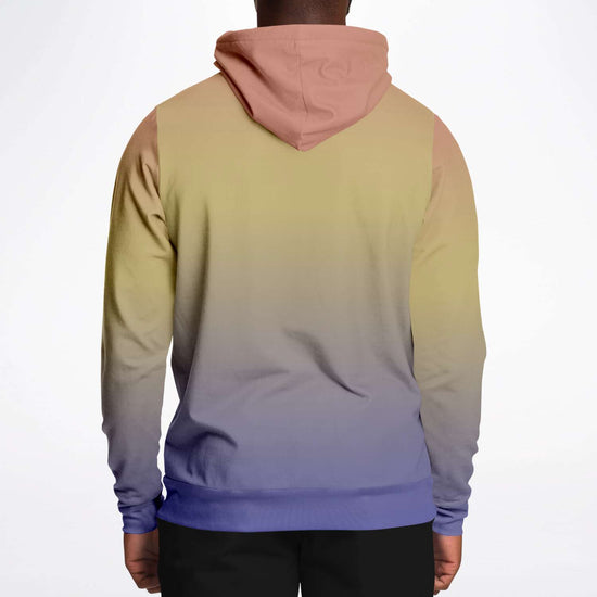 Purple Earth Ombre Fade Unisex Hoodie