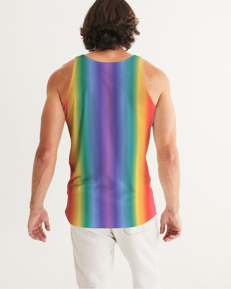 Load image into Gallery viewer, Rainbow Vertical Stripe Tank

