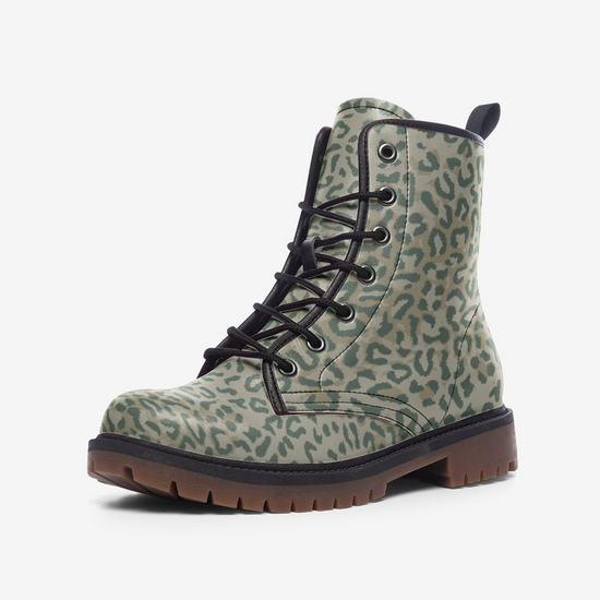Soldier Camo Lace Up Boots