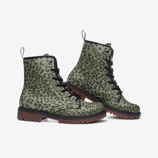 Soldier Camo Lace Up Boots