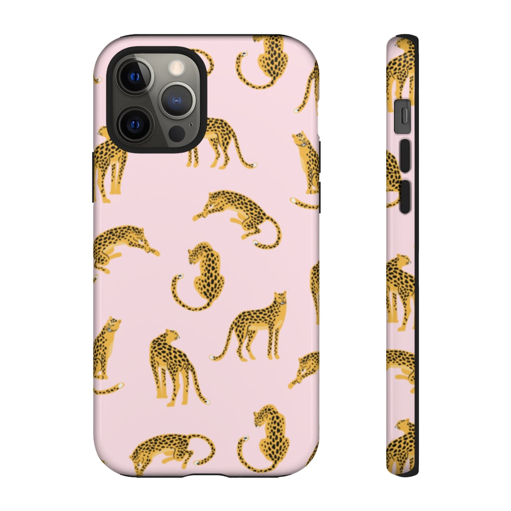 Pink Leopards Tough Phone Case