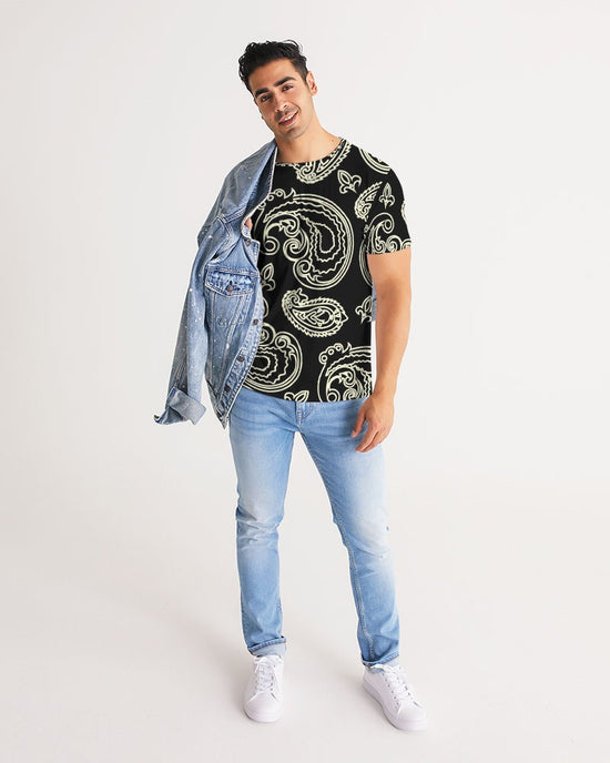 Black & Bone Paisley Men's Tee