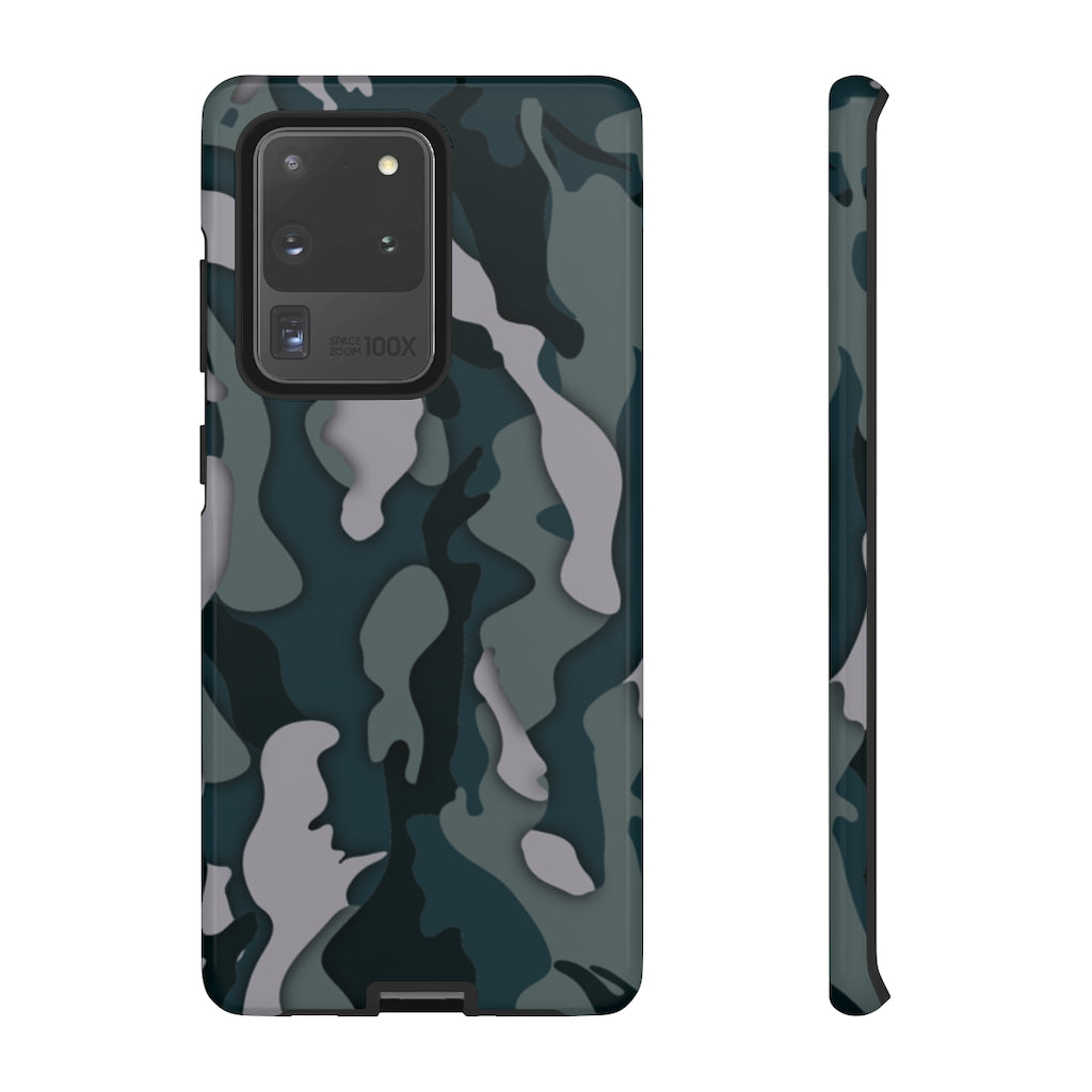 Dark Camo Tough Phone Case