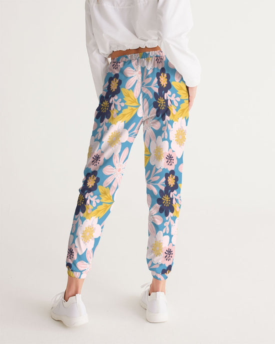 Blue Frisky Floral Lightweight Women's Track Pants