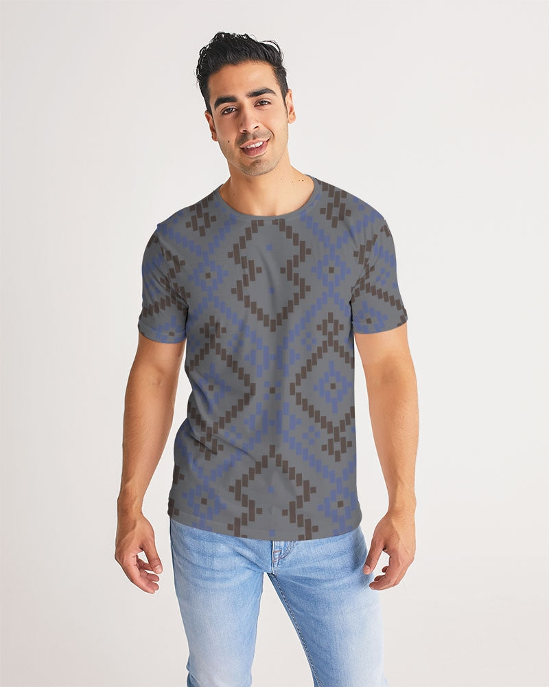 Storm Blue Aztec Men's T Shirt