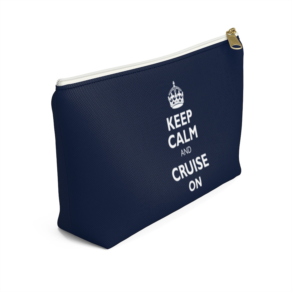 Keep Calm & Cruise On Accessory Pouch